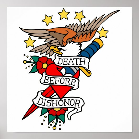 Dood voor bisschonor poster (Voorkant)