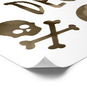 dood voor decaf bokeh poster (Hoek)