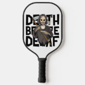 Dood voor Decaf Pickleball Paddle (Achterkant)