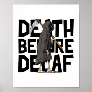 Dood voor Decaf Poster