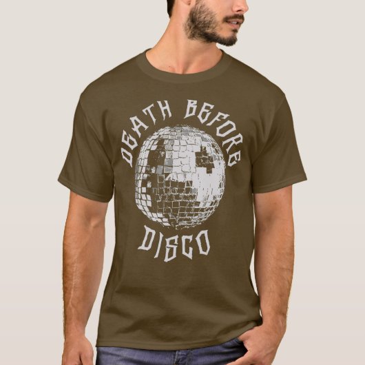 Dood voor Disco T-shirt (Voorkant)