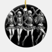 Dood vrouwen dansen keramisch ornament (Achterkant)