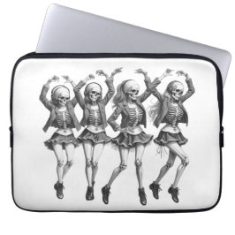 Dood vrouwen dansen laptop sleeve