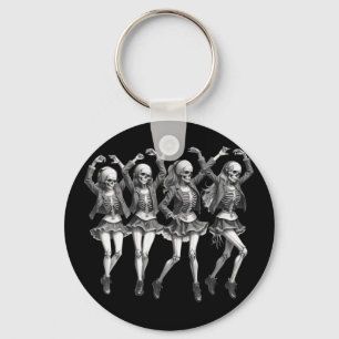 Dood vrouwen dansen sleutelhanger