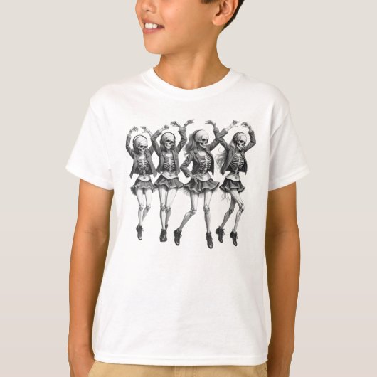 Dood vrouwen dansen t-shirt (Voorkant)