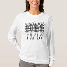 Dood vrouwen dansen t-shirt