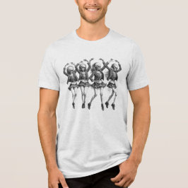 Dood vrouwen dansen Tri-Blend shirt