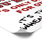 Dood vs. Stom Grappige Poster (Hoek)