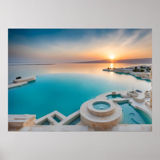 Dood Zee in Israël Poster (Voorkant)