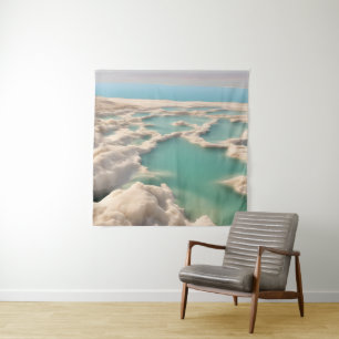 Dood zee in Israël Wandkleed