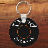 Dood zwarte sleutelhanger (Voorkant)