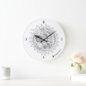 Doodart horloge murale ronde (Maison)