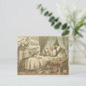 Doodbed Briefkaart (Staand voorkant)