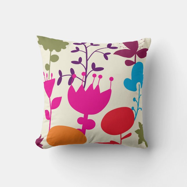 doodbloemen kussen (Voorkant)