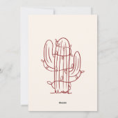 Doodboy Cowboy Carte de Noël (Dos)