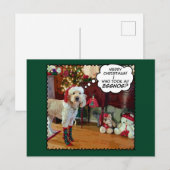 DoodDays Comics Joyeux Noël Carte postale (Devant / Derrière)