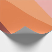 Doodduinen minimalistisch landschap cadeaupapier (Hoek)