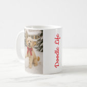 Doodé Hiver Café Mug (Devant gauche)