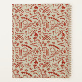 Doodé rouge et beige (Dos)