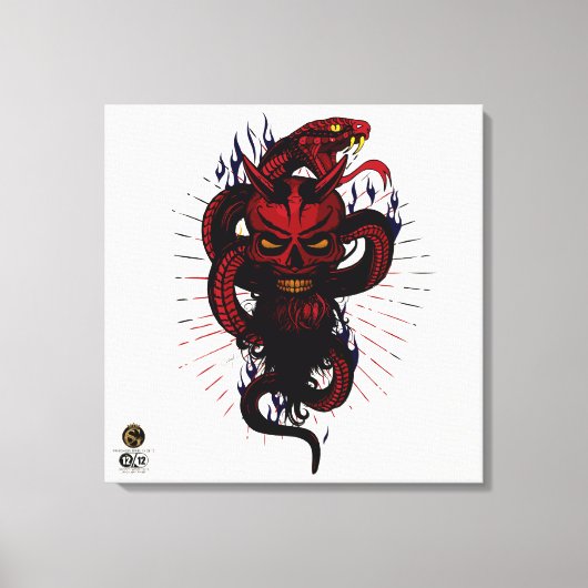 Doodhoofd G-Skulls Renegade series 12 of 12 Canvas Afdruk (Voorkant)