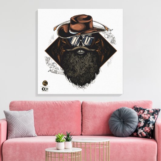 Doodhoofd G-Skulls Renegade series 9 of 12 Canvas Afdruk (Insitu (Woonkamer))