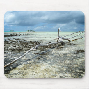 Doodhout in de Pacifische mousepad Muismat