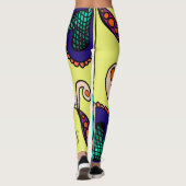 Doodle 1E Colors2 Leggings (Achterkant)