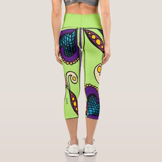 Doodle 1E Colors 1 Leggings (Verso)