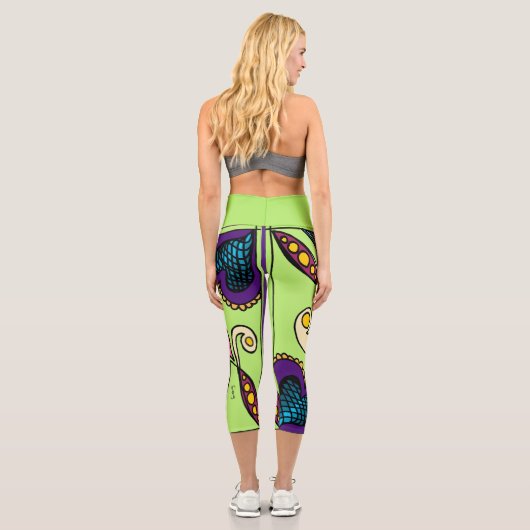 Doodle 1E Colors 1 Leggings (Verso)