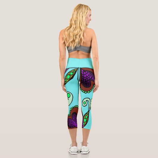 Doodle 1E Colors 2 Leggings (Verso)