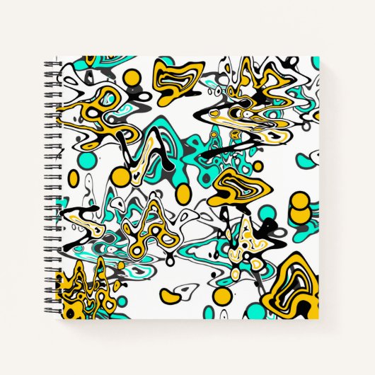 Doodle, abstract notitieboek (Voorkant)