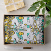 Doodle, abstract tissuepapier (Geschenk)