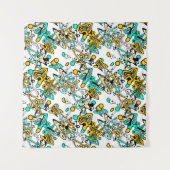 Doodle, abstract wandkleed (Voorkant (horizontaal))