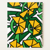 Doodle Art aux fleurs jaunes (Dos)