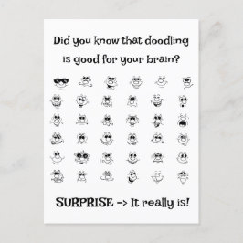 Doodle Art Feestdagenkaart