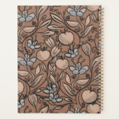 Doodle art mocha planner (Achterkant)