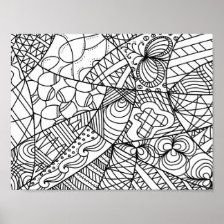 Doodle Art Poster