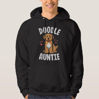 Doodle Auntie Goldendole Women Kawaii Dog tante Hoodie