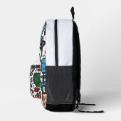 Doodle Bags Bedrukte Rugzak (Rechts)