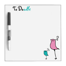 Doodle board, roze/blauw 2