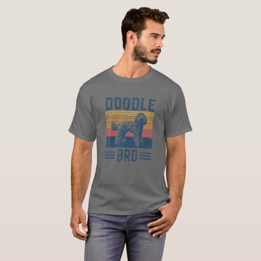 Doodle Bro Brother - Aussie Doodle T-shirt (Voorkant volledig)