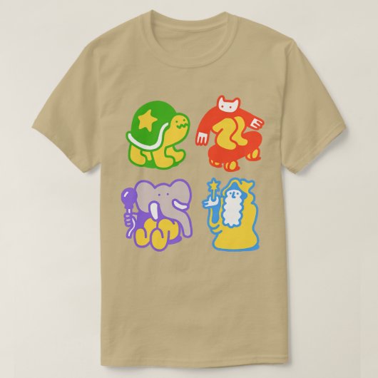 Doodle Buddies T-shirt (Design voorkant)