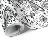 Doodle-bugs in donkerblauw cadeaupapier (Rol Hoek)