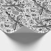 Doodle-bugs in donkerblauw cadeaupapier (Hoek)