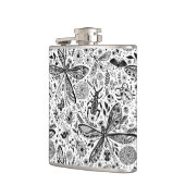 Doodle-bugs in donkerblauw heupfles (Links)