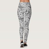 Doodle-bugs in donkerblauw leggings (Achterkant)