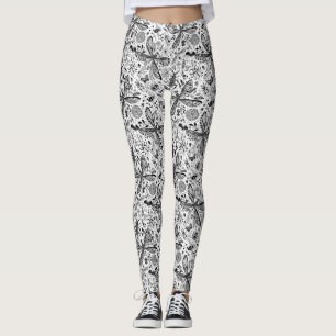 Doodle-bugs in donkerblauw leggings