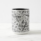 Doodle-bugs in donkerblauw mok (Midden)