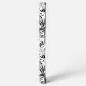 Doodle-bugs in donkerblauw samsung galaxy hoesje (Linkerkant)