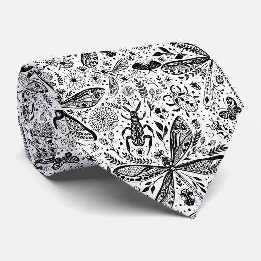 Doodle-bugs in donkerblauw stropdas (Opgerold)